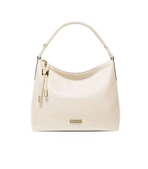 michael kors light cream wallet|Michael Kors outlet white purse.